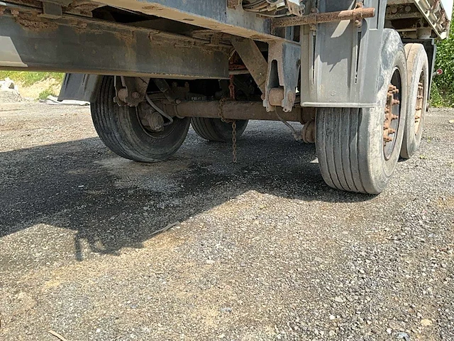 1996 schmitz zkd 18 tri-tipper aluminium oplegger - afbeelding 6 van  25