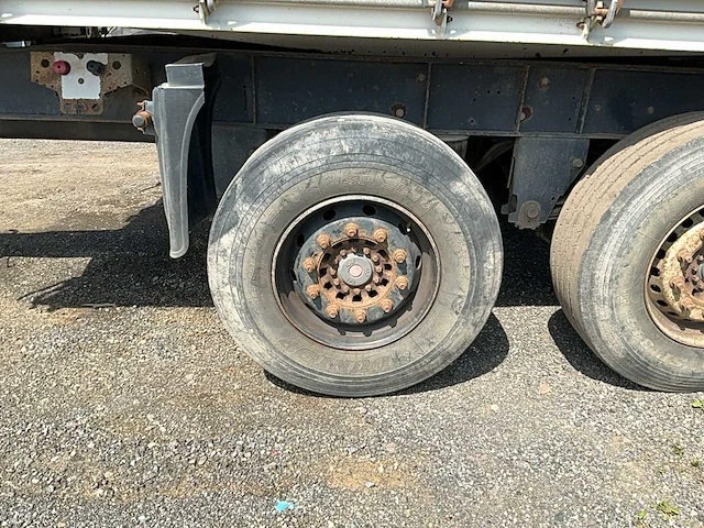 1996 schmitz zkd 18 tri-tipper aluminium oplegger - afbeelding 7 van  25