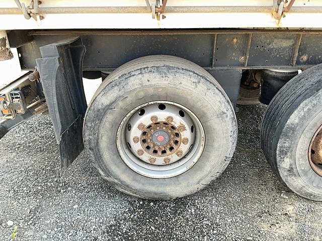 1996 schmitz zkd 18 tri-tipper aluminium oplegger - afbeelding 10 van  25
