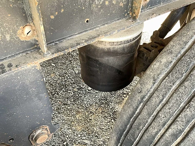 1996 schmitz zkd 18 tri-tipper aluminium oplegger - afbeelding 16 van  25