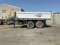 1996 schmitz zkd 18 tri-tipper aluminium oplegger - afbeelding 12 van  25