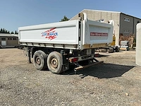 1996 schmitz zkd 18 tri-tipper aluminium oplegger - afbeelding 19 van  25