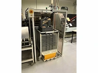 1996 schmoll machinen system 1 twin automatische boormachine twin spindel - afbeelding 8 van  10