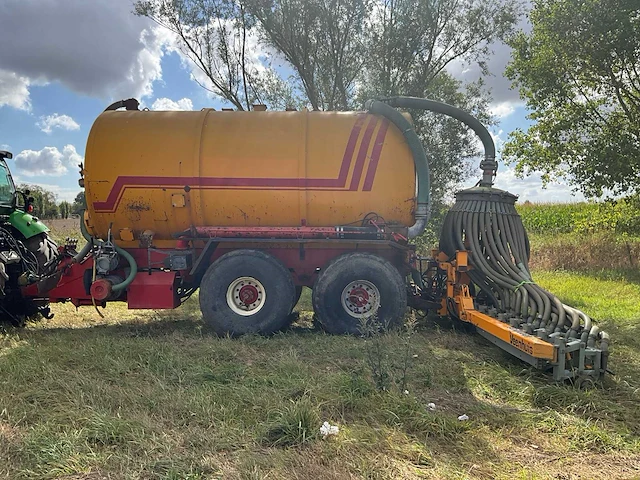 1996 schuitemaker robusta 180 mesttank met mestinjecteerder - afbeelding 35 van  37