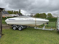 1996 suerte excel 215 l speedboot met riba trailer - afbeelding 12 van  30