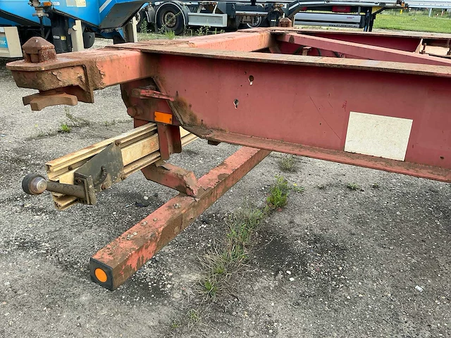 1996 vanhool 40ft containerchassis - afbeelding 5 van  24