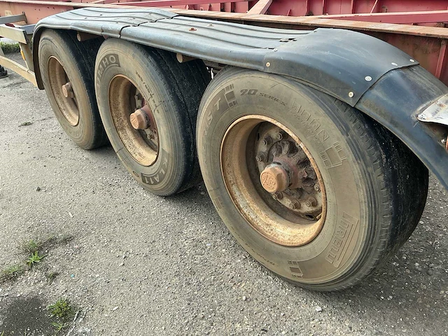 1996 vanhool 40ft containerchassis - afbeelding 6 van  24