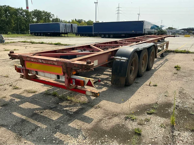 1996 vanhool 40ft containerchassis - afbeelding 1 van  24