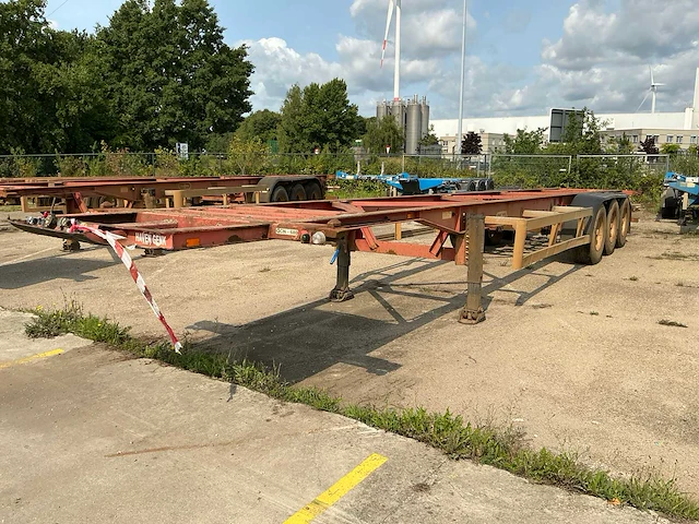 1996 vanhool 40ft containerchassis - afbeelding 19 van  24