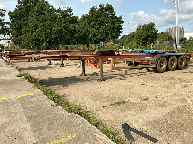 1996 vanhool 40ft containerchassis - afbeelding 20 van  24