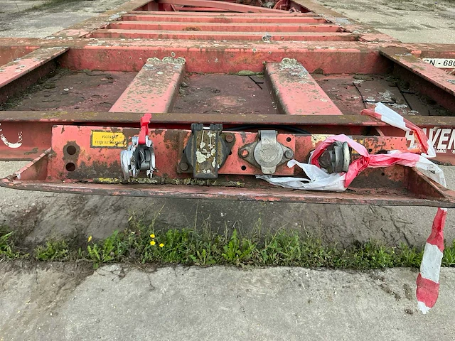 1996 vanhool 40ft containerchassis - afbeelding 21 van  24