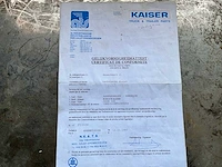 1997- kaiser - aanhanger dieplader 3-asser max 30km/h - afbeelding 29 van  38