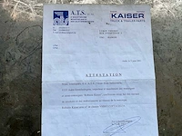 1997- kaiser - aanhanger dieplader 3-asser max 30km/h - afbeelding 30 van  38