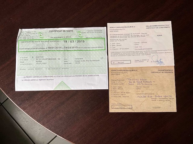 1997 adria 5105 ub - afbeelding 20 van  29