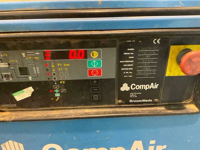 1997 compair cyclon 107 luchtcompressor - afbeelding 8 van  13