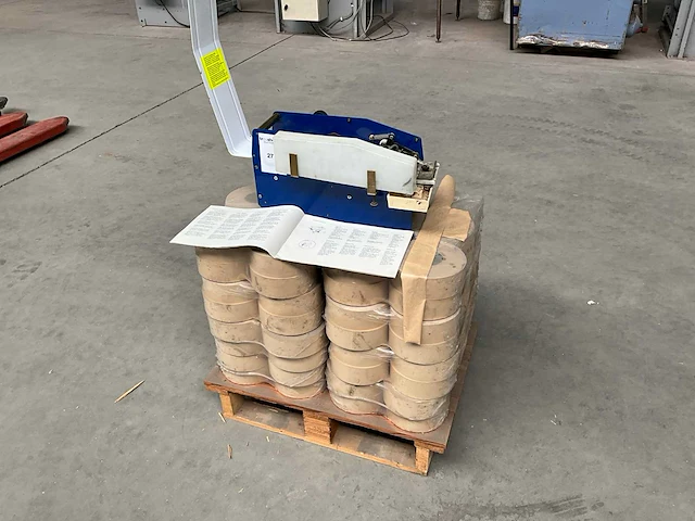 1997 cyklop uni-110 papier kleefband machine - afbeelding 2 van  7