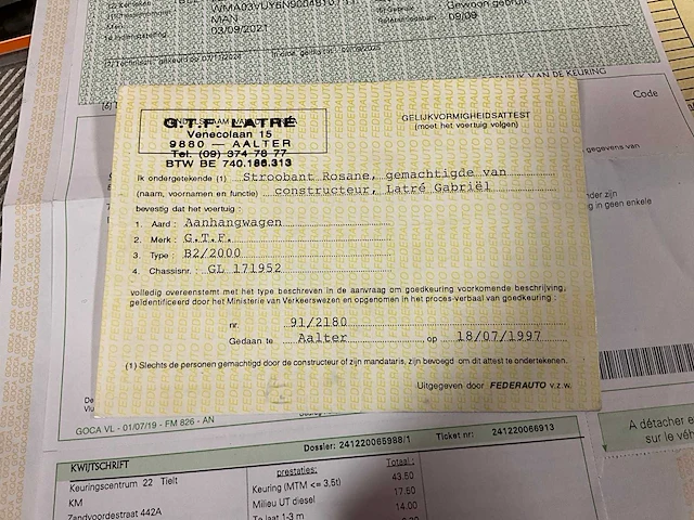 1997 gtf ar b2/2000 - afbeelding 14 van  24