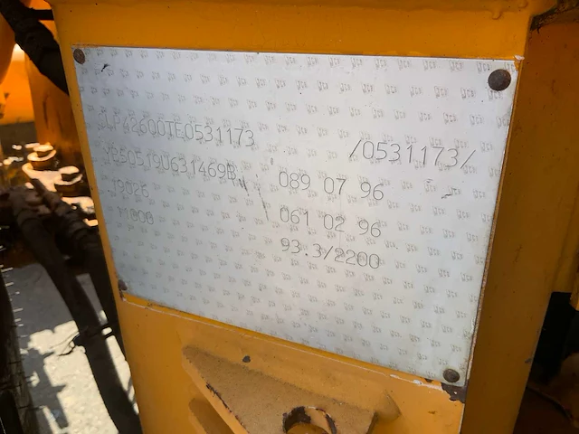 1997 jcb 426 wiellader - afbeelding 8 van  18