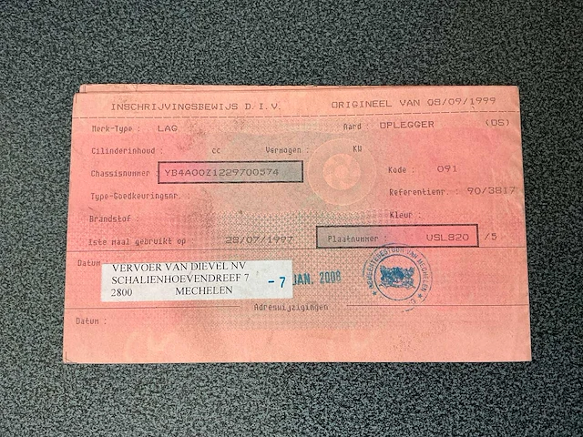 1997 lag oplegger - afbeelding 17 van  23