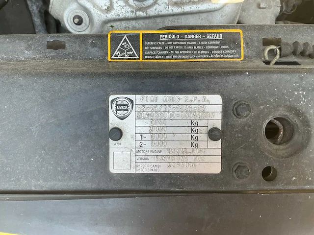 1997 lancia delta personenauto - afbeelding 40 van  50