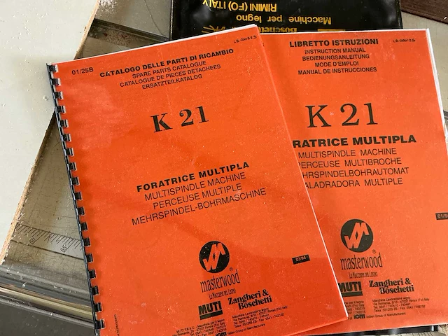 1997 masterwood k21 drevelmachine - afbeelding 10 van  10