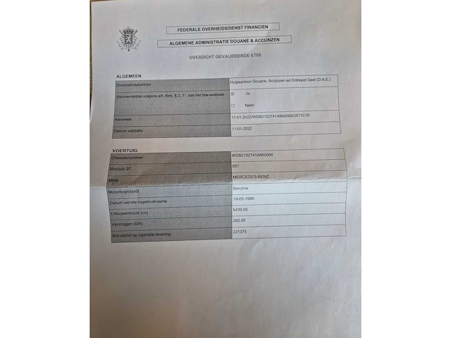 1997 mercedes-benz e55 amg v8 oldtimer - afbeelding 14 van  35