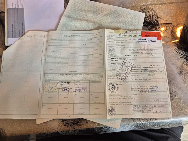 1997 mercedes-benz e55 amg v8 oldtimer - afbeelding 21 van  35