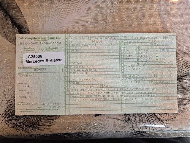 1997 mercedes-benz e55 amg v8 oldtimer - afbeelding 28 van  35