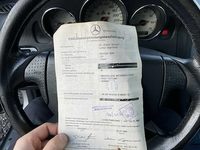 1997 mercedes-benz slk 230 - afbeelding 22 van  29