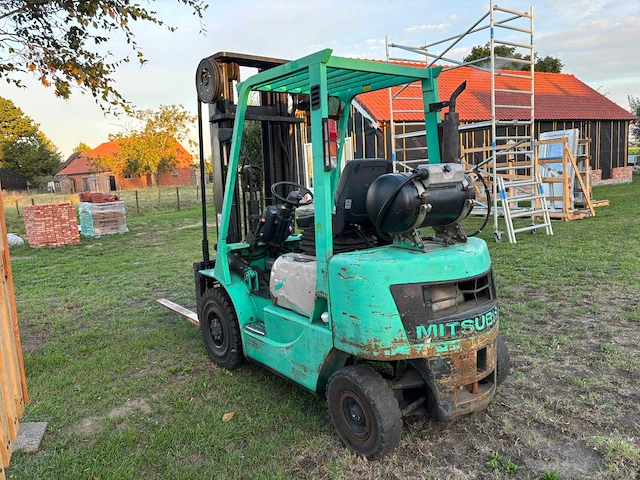 1997 mitsubishi fg20 - vorkheftruck - afbeelding 5 van  10