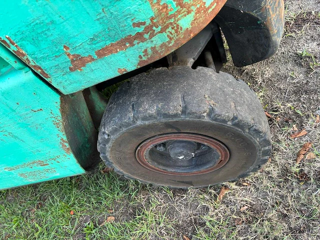 1997 mitsubishi fg20 - vorkheftruck - afbeelding 7 van  10