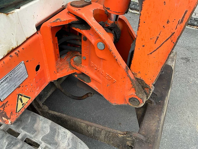 1997 schaeff hr12 rupsgraafmachine - afbeelding 10 van  23