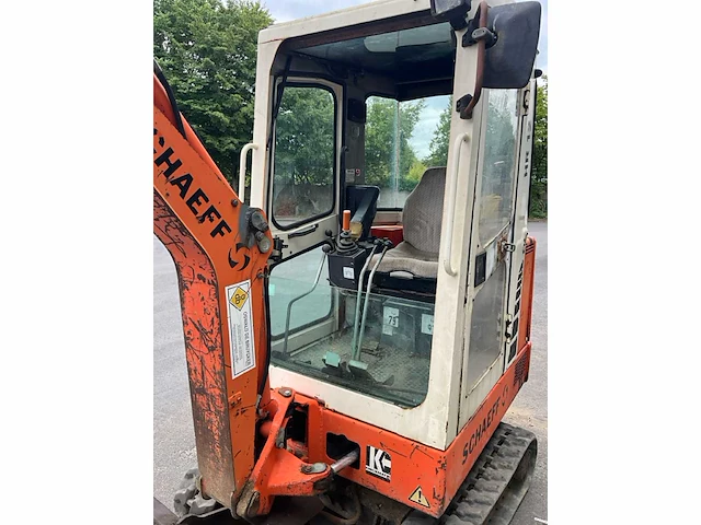 1997 schaeff hr12 rupsgraafmachine - afbeelding 13 van  23