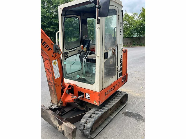 1997 schaeff hr12 rupsgraafmachine - afbeelding 4 van  23