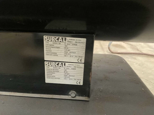 1997 surcal 350 mobiel heteluchtkanon - afbeelding 6 van  6