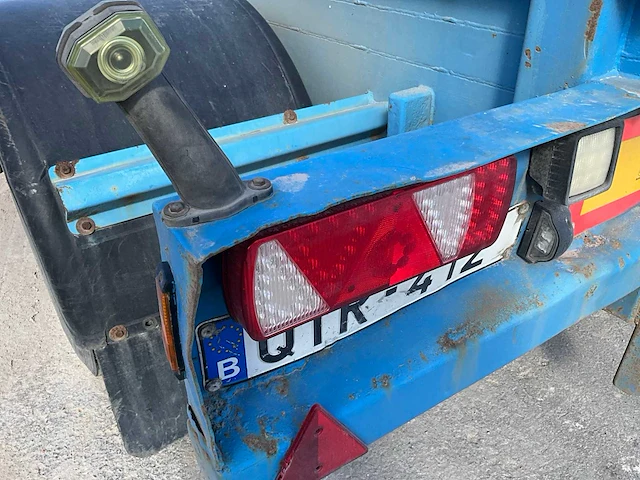 1997 waf container aanhangwagen met slede - afbeelding 20 van  29