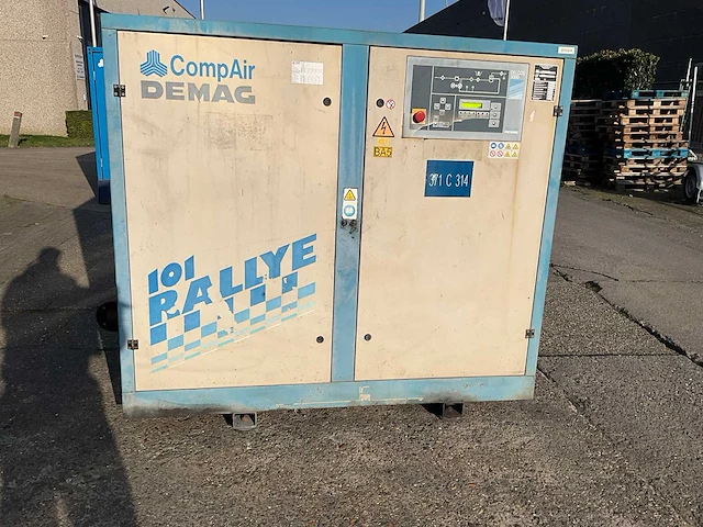 1998 - compair ra-101 - hogedrukcompressor - afbeelding 9 van  10