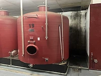 1998 agrifoy-cuverie wijnopslagtank - afbeelding 1 van  5