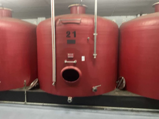 1998 agrifoy-cuverie wijnopslagtank - afbeelding 1 van  5