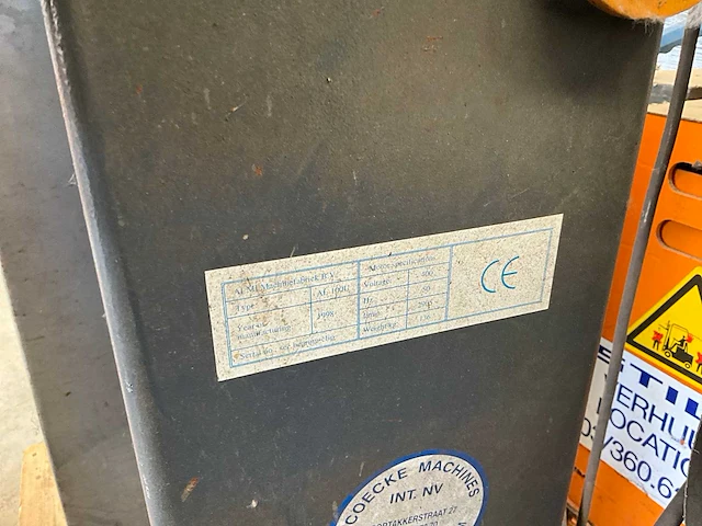 1998 almi al 100u bandschuurmachine - afbeelding 5 van  5