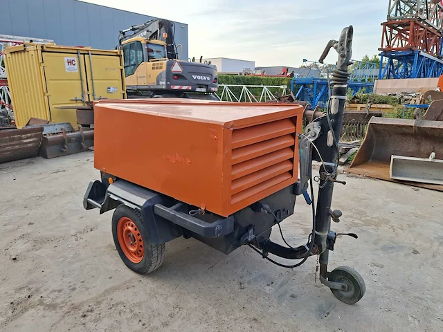 1998 atlas copco xas 55 mobiele perslucht compressor - afbeelding 2 van  6