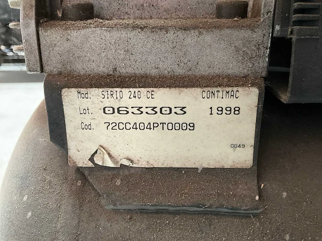 1998 balma sirio 240 luchtcompressor - afbeelding 5 van  5