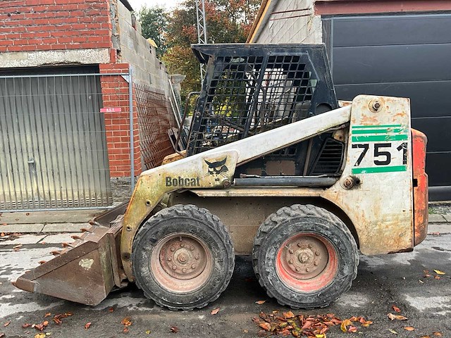 1998 bobcat 751 wiellader - afbeelding 10 van  17