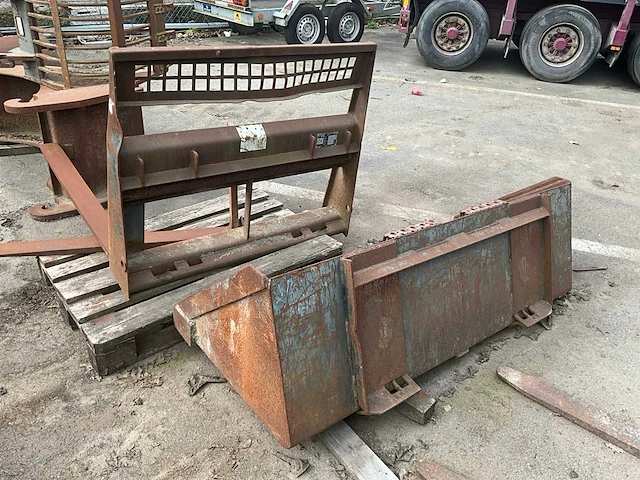 1998 bobcat 763 schranklader - afbeelding 2 van  14