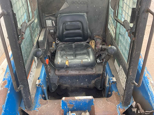 1998 bobcat 763 schranklader - afbeelding 8 van  14
