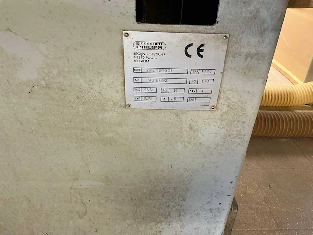 1998 constant philips 00226p001 paneelcirkelzaagmachine - afbeelding 23 van  23