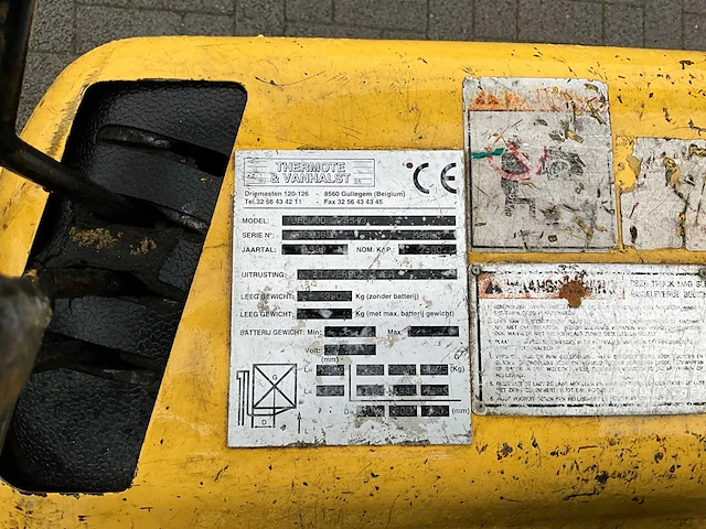 1998 daewoo d25s vorkheftruck - afbeelding 17 van  17