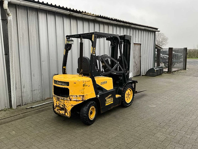 1998 daewoo d25s vorkheftruck - afbeelding 3 van  17