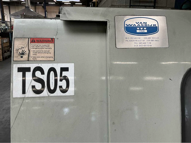 1998 hartford hv-70s cnc universele bewerkingscentra - afbeelding 11 van  23