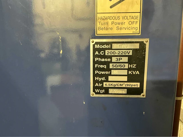 1998 hartford hv-70s cnc universele bewerkingscentra - afbeelding 13 van  23